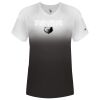 Women's V-Neck Ombre T-Shirt Thumbnail